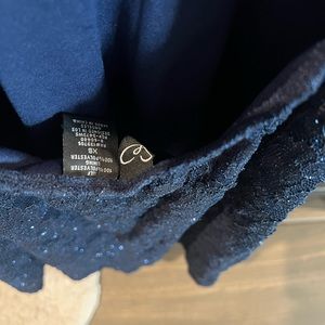 Navy blue dress XS